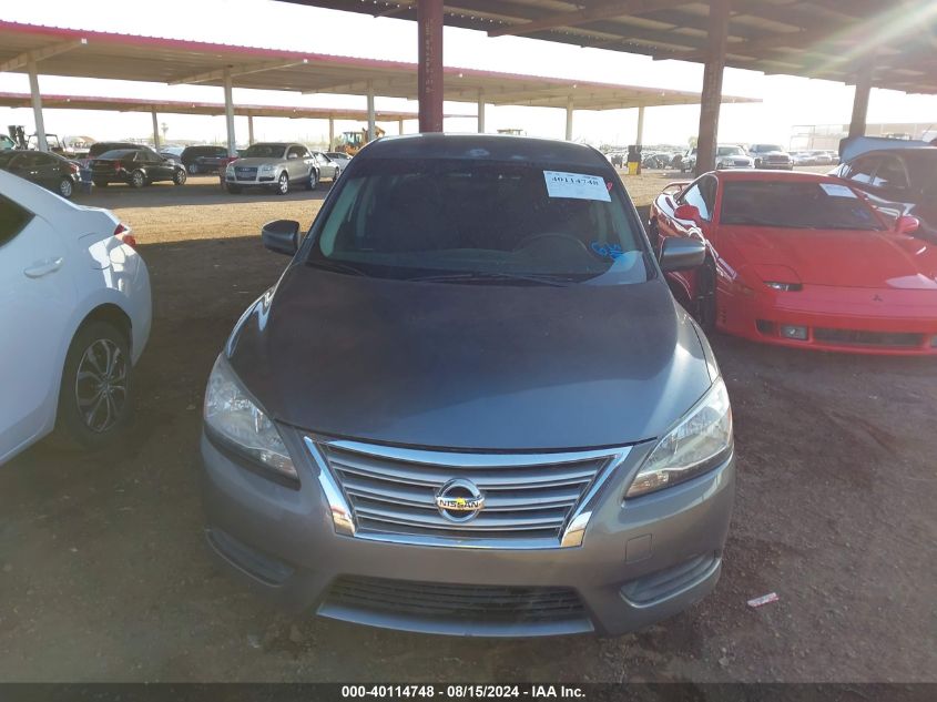 2015 Nissan Sentra S/Sv/Sr/Sl VIN: 3N1AB7AP4FY309765 Lot: 40114748