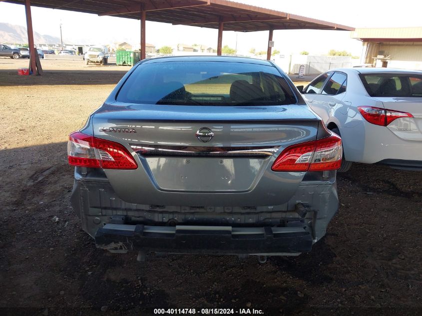 2015 Nissan Sentra S/Sv/Sr/Sl VIN: 3N1AB7AP4FY309765 Lot: 40114748