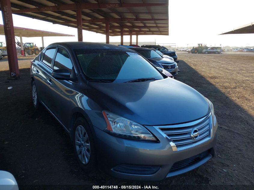 2015 Nissan Sentra S/Sv/Sr/Sl VIN: 3N1AB7AP4FY309765 Lot: 40114748