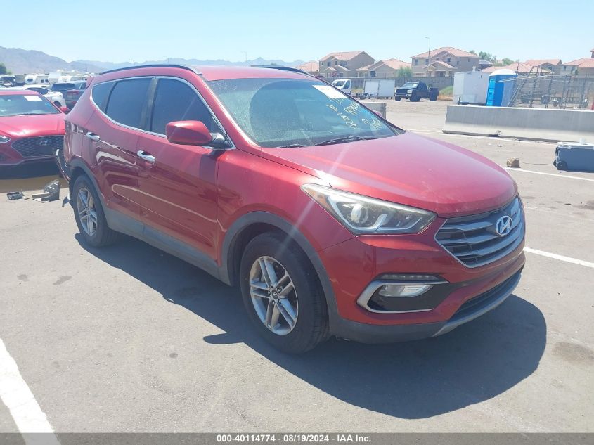 2017 Hyundai Santa Fe Sport 2.4L VIN: 5XYZU3LB1HG388534 Lot: 40114774