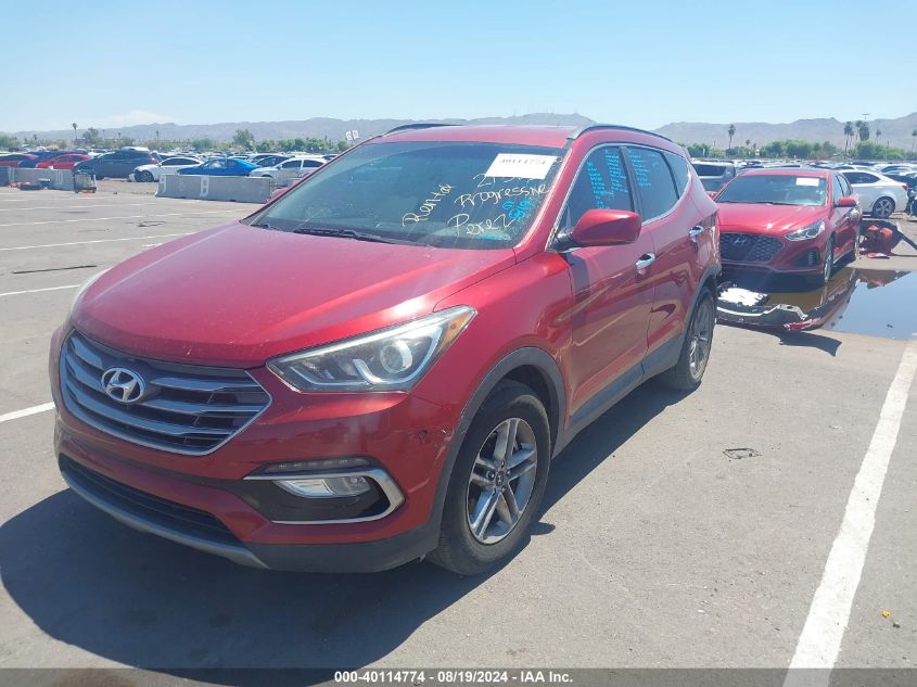 2017 Hyundai Santa Fe Sport 2.4L VIN: 5XYZU3LB1HG388534 Lot: 40114774