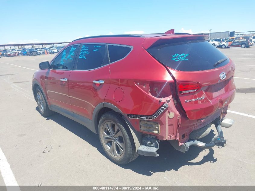 2017 Hyundai Santa Fe Sport 2.4L VIN: 5XYZU3LB1HG388534 Lot: 40114774