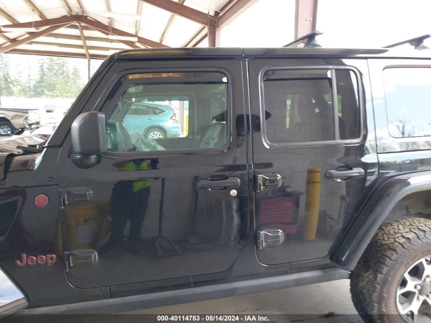 2022 Jeep Wrangler Unlimited Rubicon 4X4 VIN: 1C4JJXFM3NW116494 Lot: 40114783