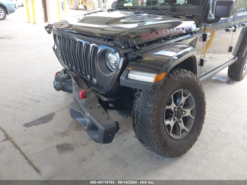 2022 Jeep Wrangler Unlimited Rubicon 4X4 VIN: 1C4JJXFM3NW116494 Lot: 40114783