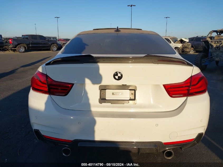 2019 BMW 440I VIN: WBA4W7C50KAG53103 Lot: 40114790