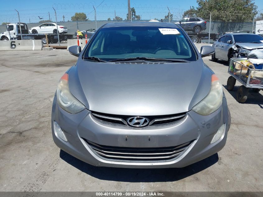 2013 Hyundai Elantra Limited VIN: 5NPDH4AE5DH207746 Lot: 40114799