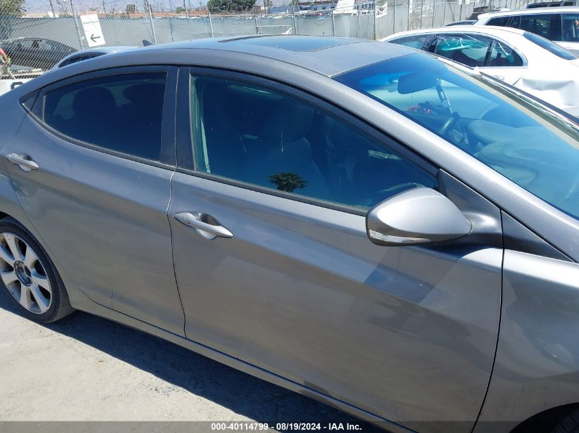 2013 Hyundai Elantra Limited VIN: 5NPDH4AE5DH207746 Lot: 40114799