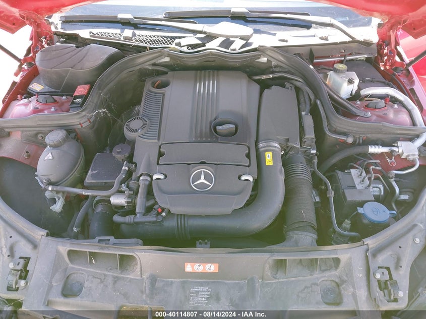 2014 Mercedes-Benz C 250 VIN: WDDGJ4HBXEG235163 Lot: 40114807