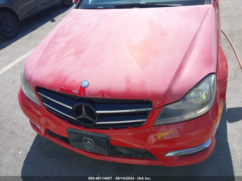 2014 Mercedes-Benz C 250 VIN: WDDGJ4HBXEG235163 Lot: 40114807