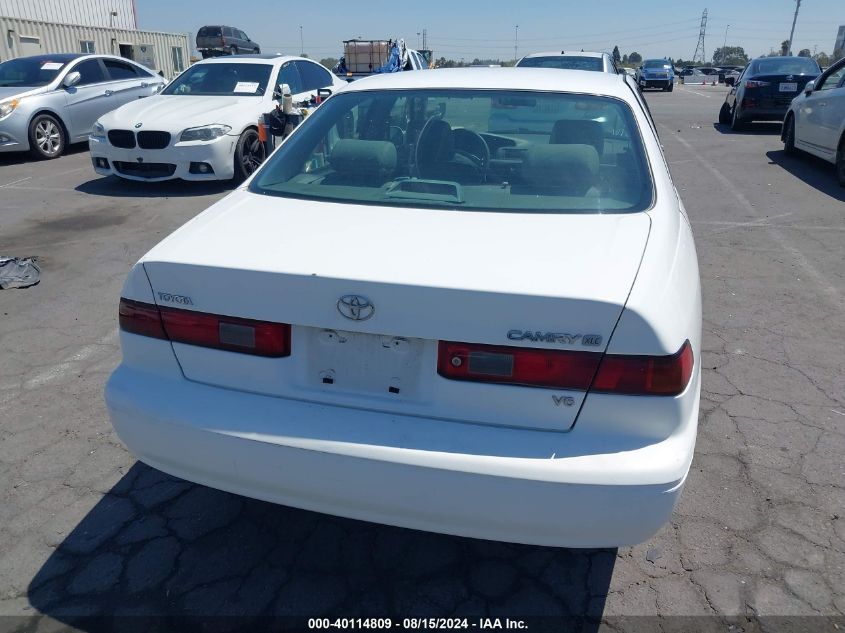 1999 Toyota Camry Xle V6 VIN: JT2BF28K5X0230791 Lot: 40114809