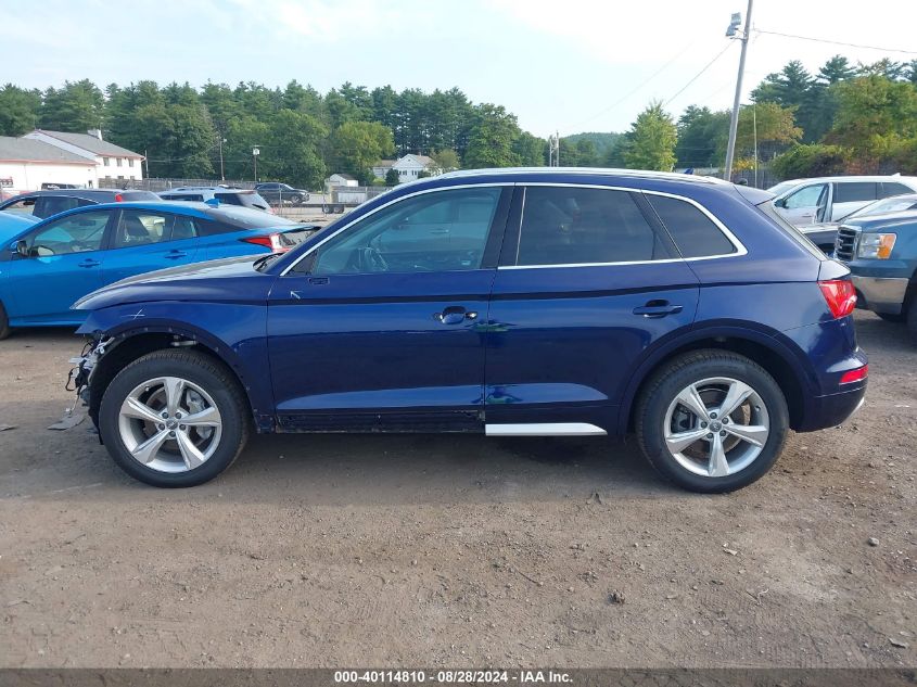 2020 Audi Q5 Premium Plus 45 Tfsi Quattro S Tronic VIN: WA1BNAFY8L2082396 Lot: 40114810