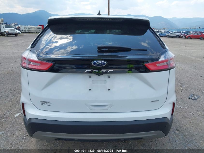 2022 Ford Edge Sel VIN: 2FMPK4J98NBA34282 Lot: 40114839