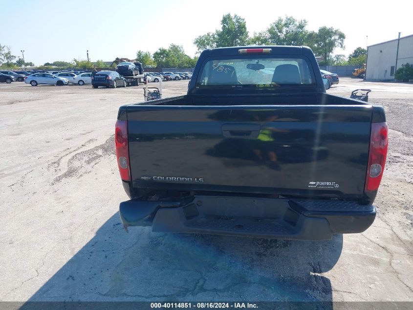 2008 Chevrolet Colorado VIN: 1GCCF149888109194 Lot: 40114851