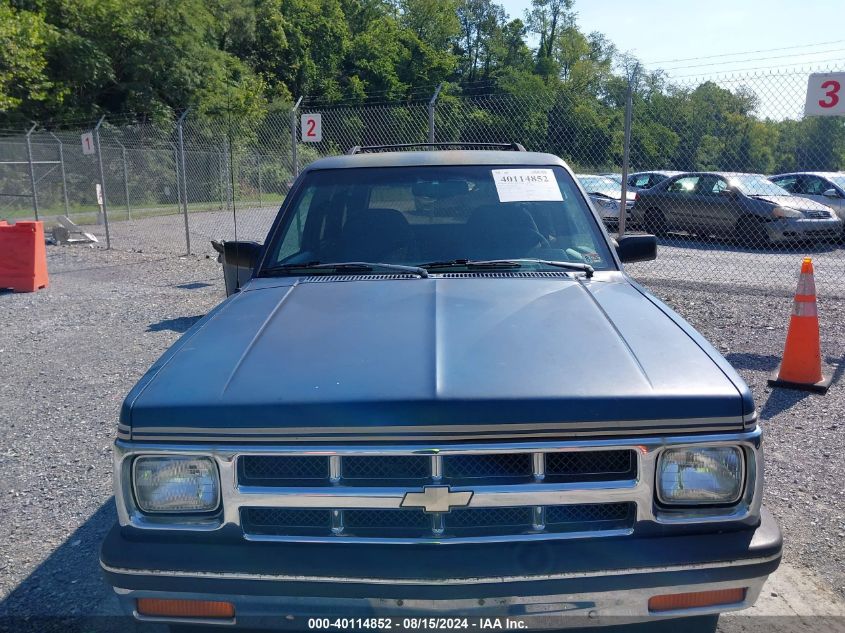 1993 Chevrolet Blazer S10 VIN: 1GNDT13W5P2106478 Lot: 40114852