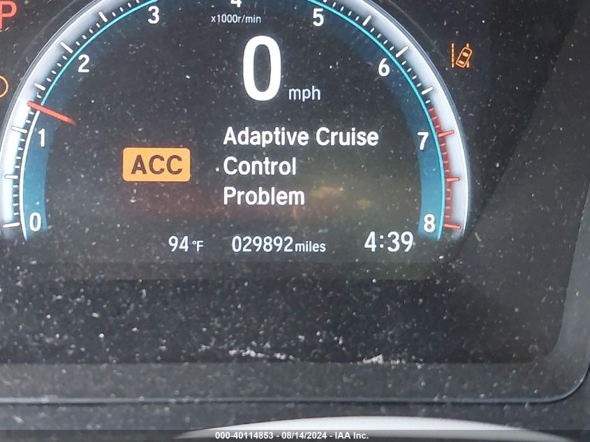 2019 Honda Civic Lx VIN: 19XFC2F6XKE208180 Lot: 40114853