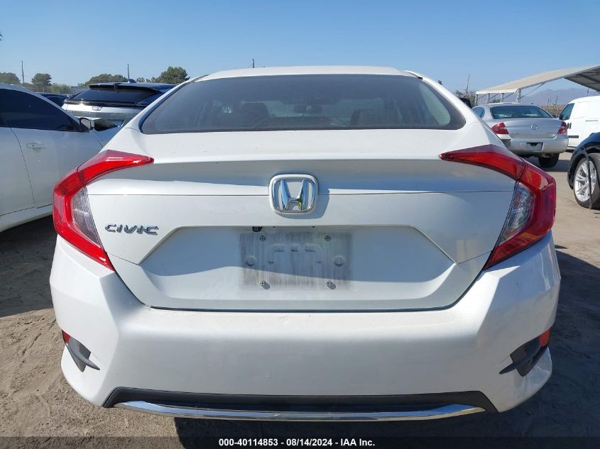 2019 Honda Civic Lx VIN: 19XFC2F6XKE208180 Lot: 40114853