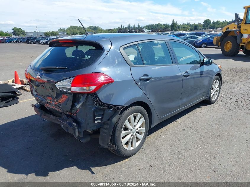 2016 Kia Forte Lx VIN: KNAFX5A86G5493085 Lot: 40114858