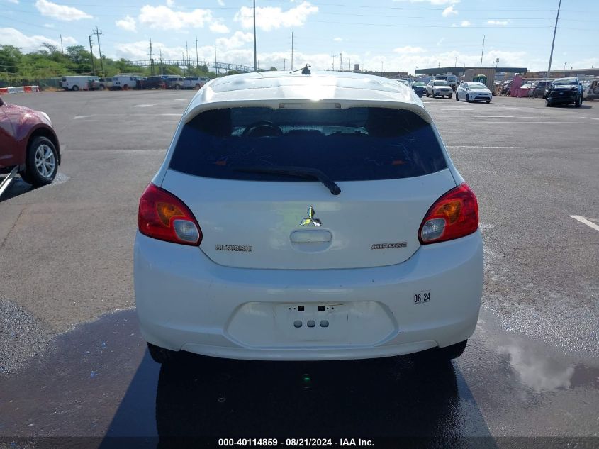 2015 Mitsubishi Mirage De/Rf VIN: ML32A3HJ4FH049851 Lot: 40114859