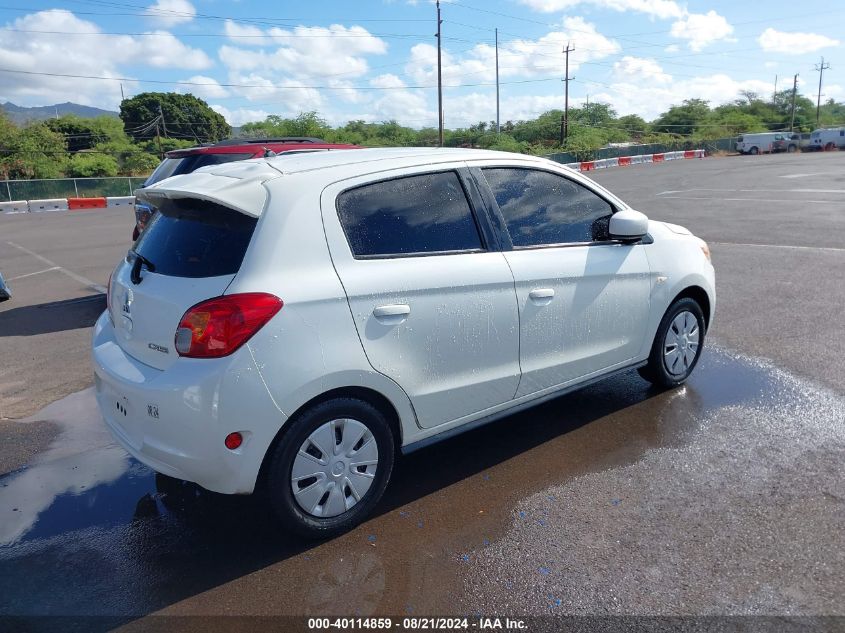 2015 Mitsubishi Mirage De/Rf VIN: ML32A3HJ4FH049851 Lot: 40114859