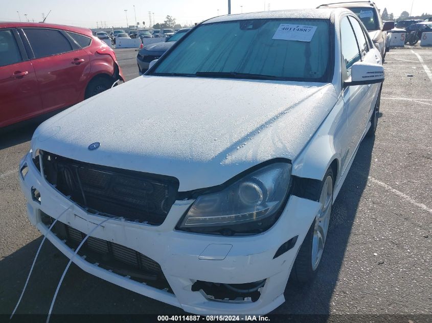 2013 Mercedes-Benz C 250 250 VIN: WDDGF4HB2DA780650 Lot: 40114887