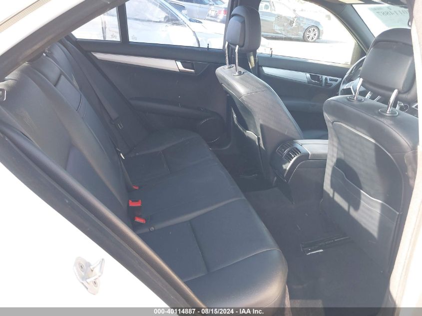 2013 Mercedes-Benz C 250 250 VIN: WDDGF4HB2DA780650 Lot: 40114887