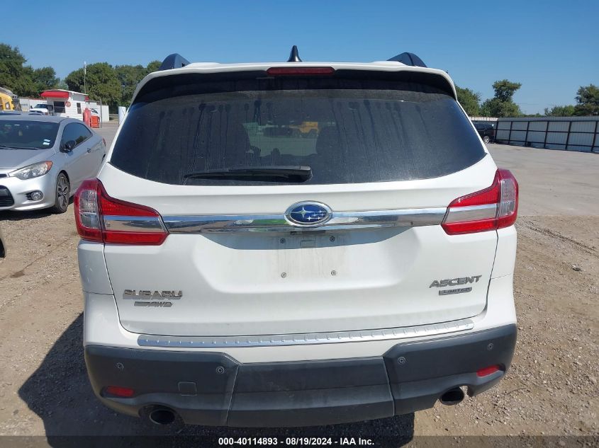 2020 Subaru Ascent Limited VIN: 4S4WMAPD5L3471444 Lot: 40114893