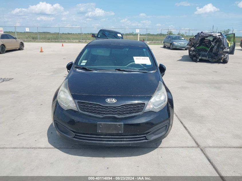 2013 Kia Rio Lx VIN: KNADM4A38D6295239 Lot: 40114894