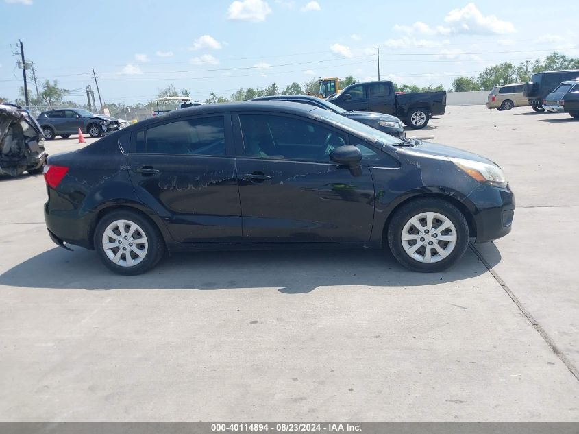 2013 Kia Rio Lx VIN: KNADM4A38D6295239 Lot: 40114894