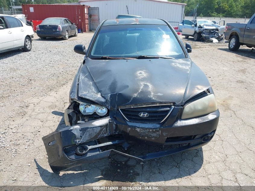 2004 Hyundai Elantra Gls/Gt VIN: KMHDN46D94U882543 Lot: 40114909