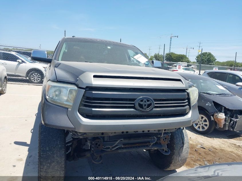 2014 Toyota Tundra Crewmax Platinum VIN: 5TFAW5F16EX357567 Lot: 40114915