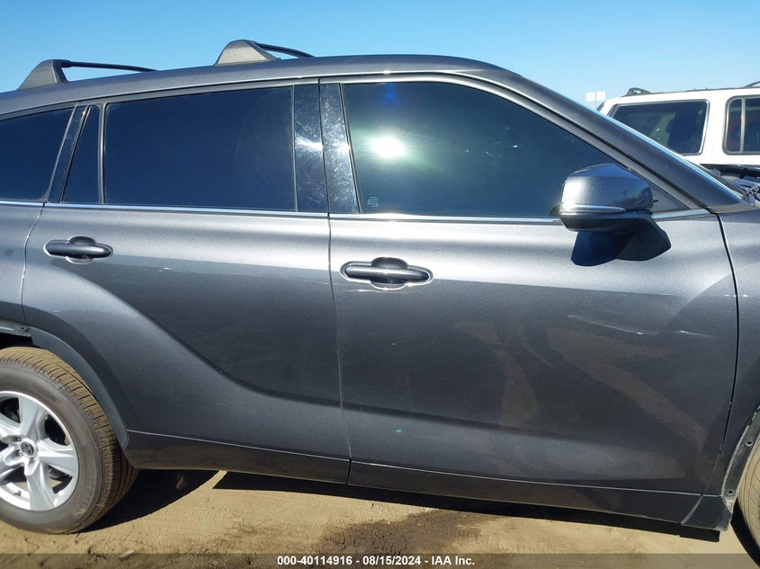 VIN 5TDBZRBH9MS528063 2021 TOYOTA HIGHLANDER LE
