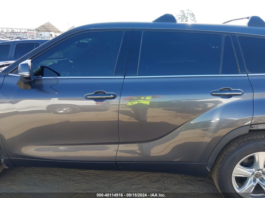 VIN 5TDBZRBH9MS528063 2021 TOYOTA HIGHLANDER LE