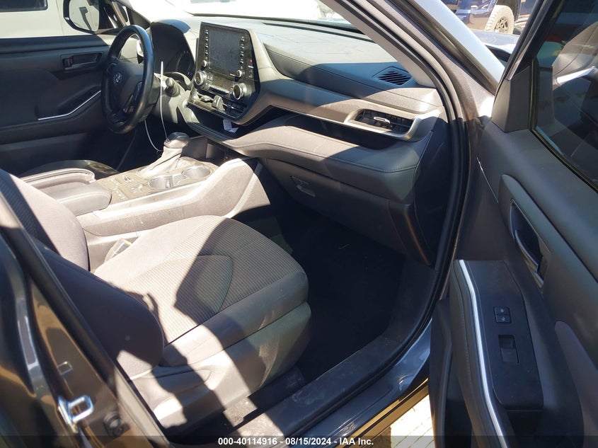 VIN 5TDBZRBH9MS528063 2021 TOYOTA HIGHLANDER LE