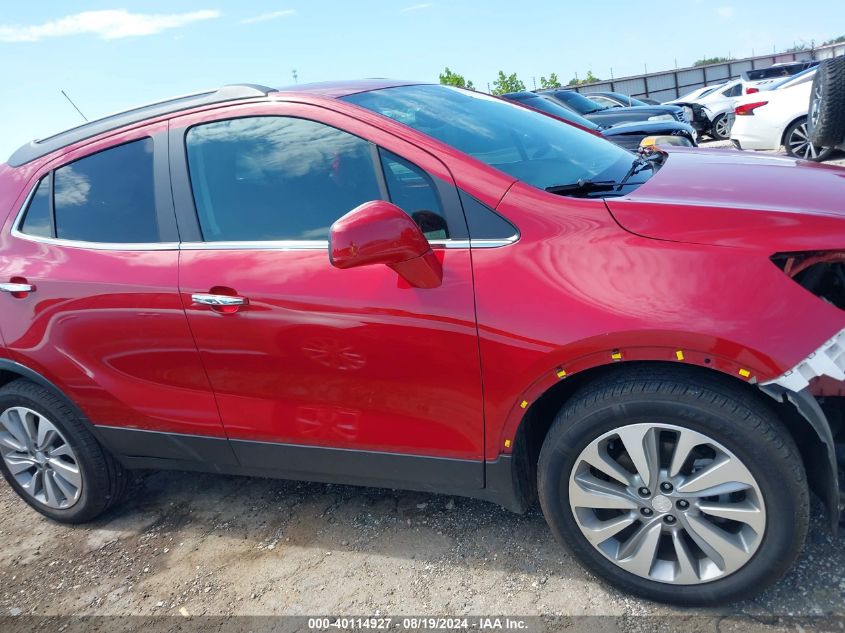 2020 Buick Encore Fwd Preferred VIN: KL4CJASB8LB029960 Lot: 40114927