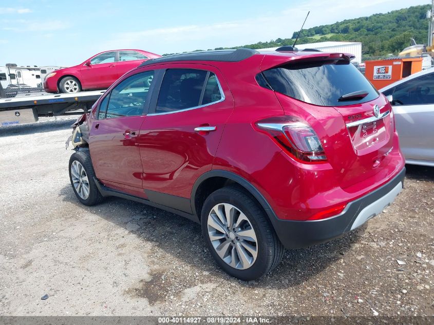 2020 Buick Encore Fwd Preferred VIN: KL4CJASB8LB029960 Lot: 40114927