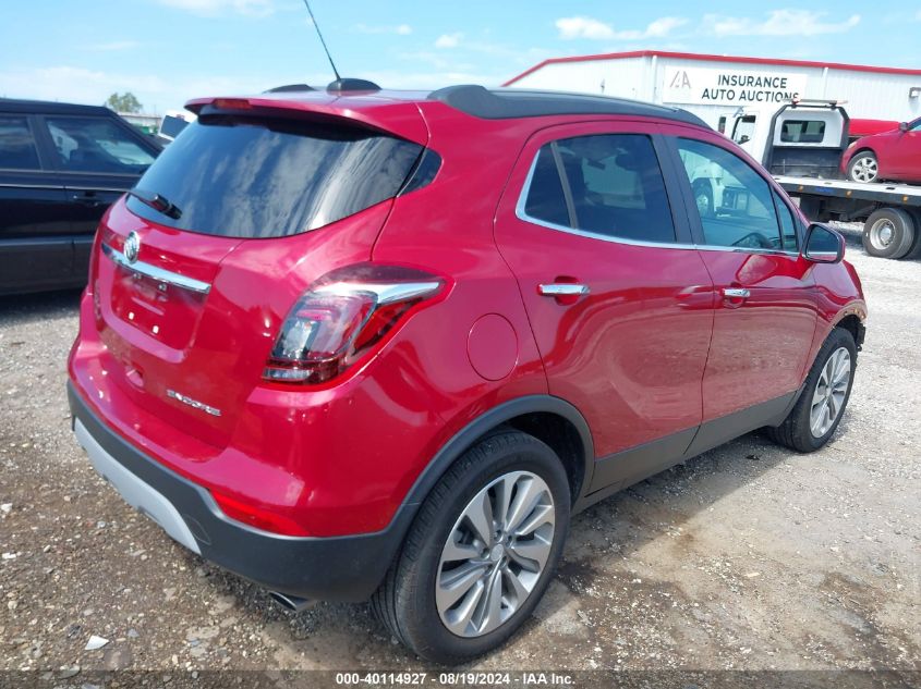 2020 Buick Encore Fwd Preferred VIN: KL4CJASB8LB029960 Lot: 40114927