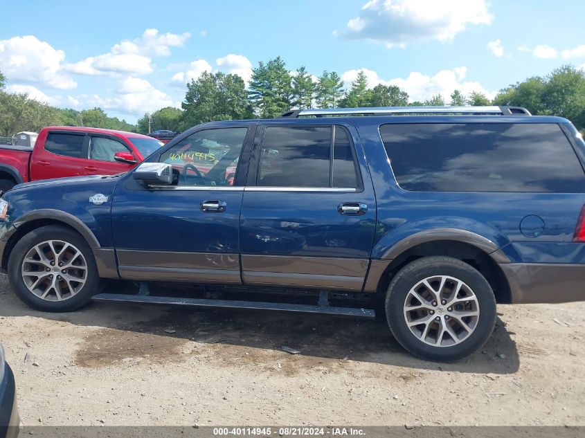 2016 Ford Expedition El King Ranch VIN: 1FMJK1JT2GEF16558 Lot: 40114945