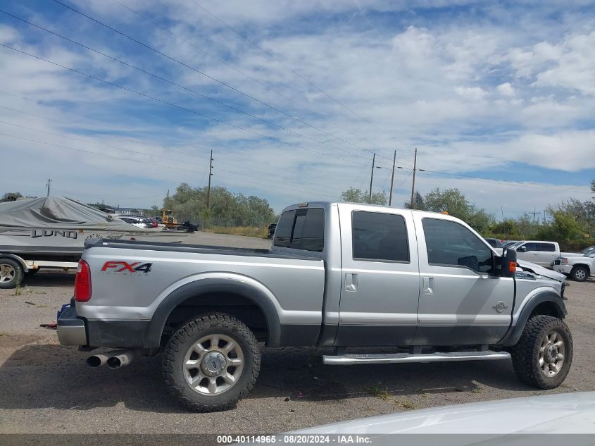 2016 Ford F-250 Lariat VIN: 1FT7W2BT5GEC95075 Lot: 40114965