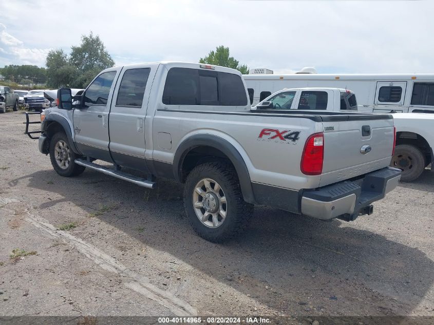 2016 Ford F-250 Lariat VIN: 1FT7W2BT5GEC95075 Lot: 40114965