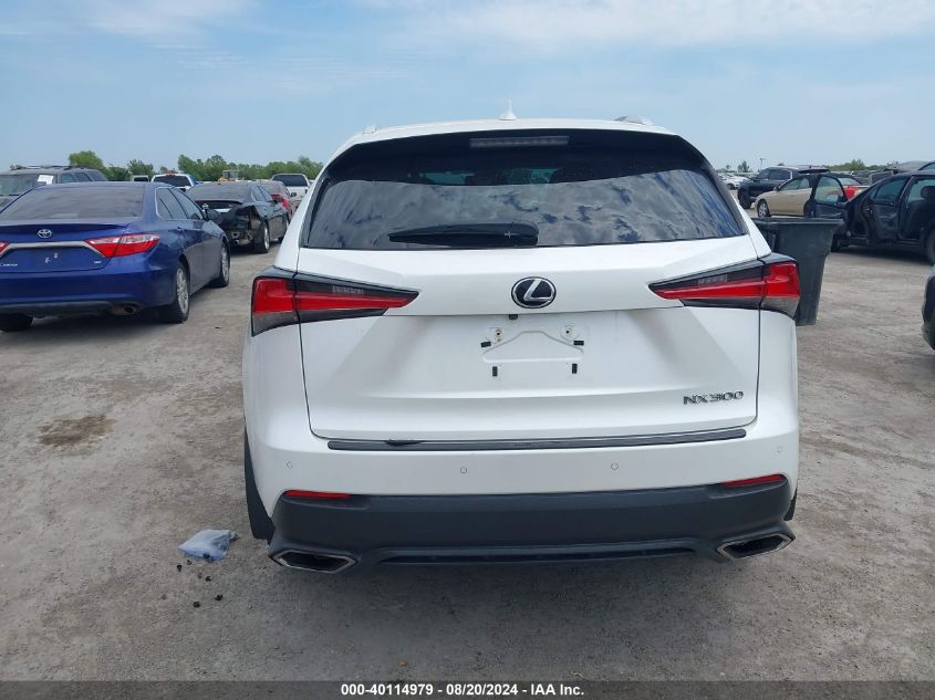 2019 Lexus Nx 300 Base/300 F Sport VIN: JTJYARBZ2K2128616 Lot: 40114979