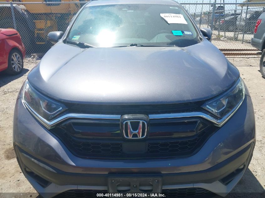 2021 Honda Cr-V 2Wd Ex-L VIN: 2HKRW1H88MH402685 Lot: 40114981