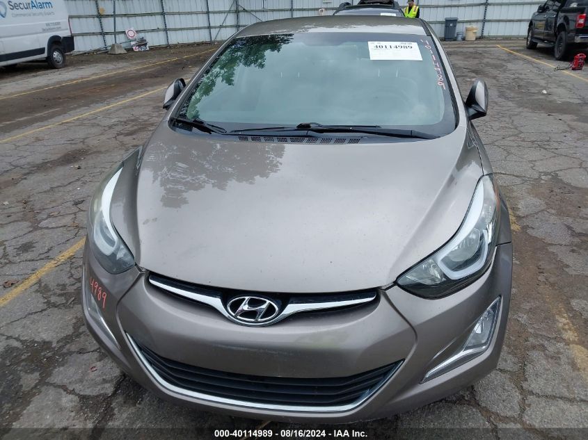 2015 Hyundai Elantra Se VIN: 5NPDH4AE9FH569260 Lot: 40114989