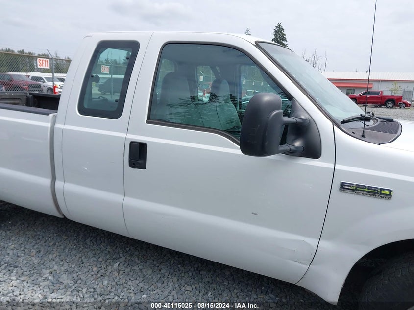 2005 Ford Super Duty F-250 Lariat/Xl/Xlt VIN: 1FTSX20535EC83824 Lot: 40115025
