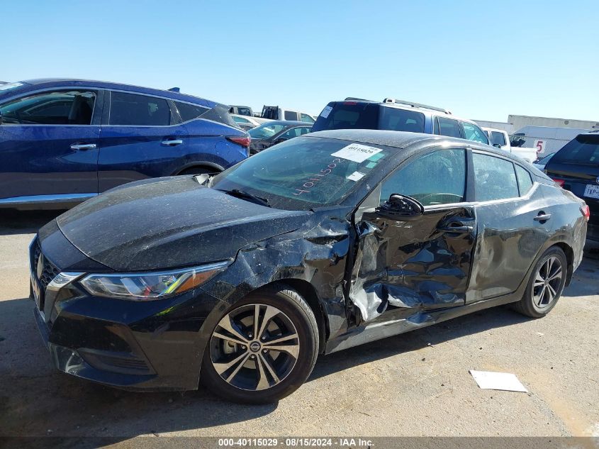 2021 Nissan Sentra Sv Xtronic Cvt VIN: 3N1AB8CV2MY239133 Lot: 40115029