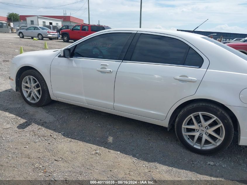 2011 Ford Fusion Sel VIN: 3FAHP0JG8BR230419 Lot: 40115038