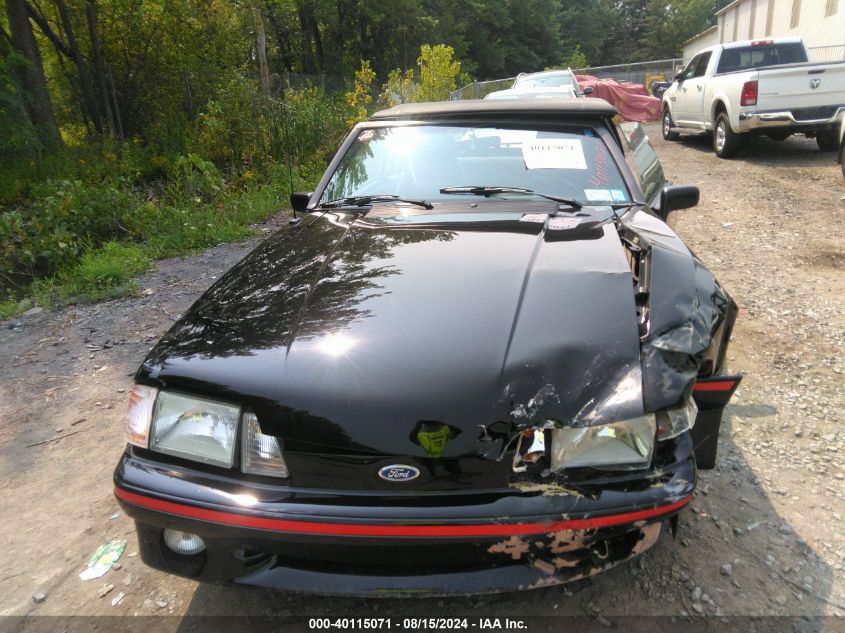 1988 Ford Mustang Gt VIN: 1FABP45EXJF252102 Lot: 40115071