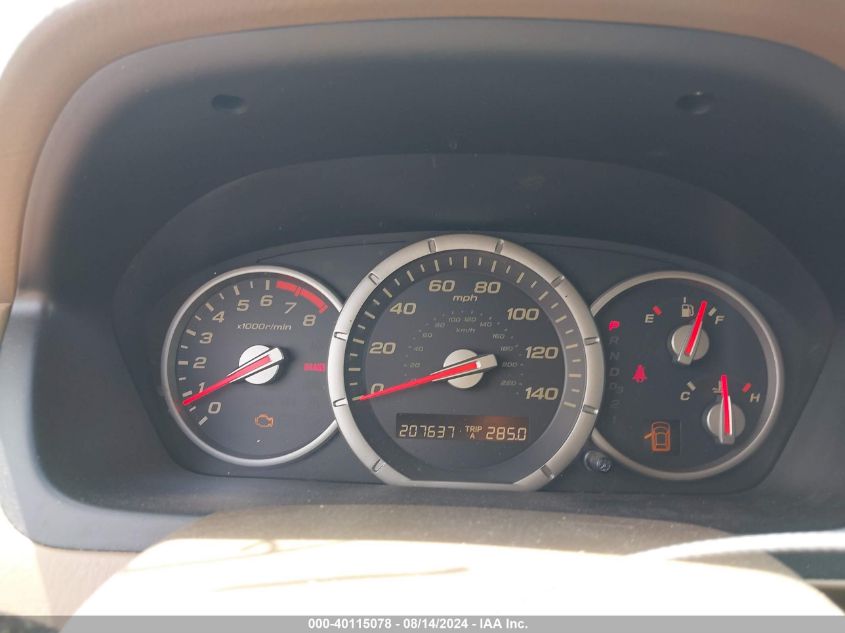 2006 Honda Pilot Ex-L VIN: 2HKYF18546H523850 Lot: 40115078