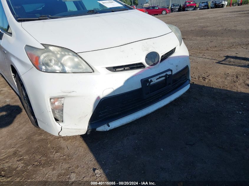 2012 Toyota Prius VIN: JTDKN3DU3C5458342 Lot: 40115085