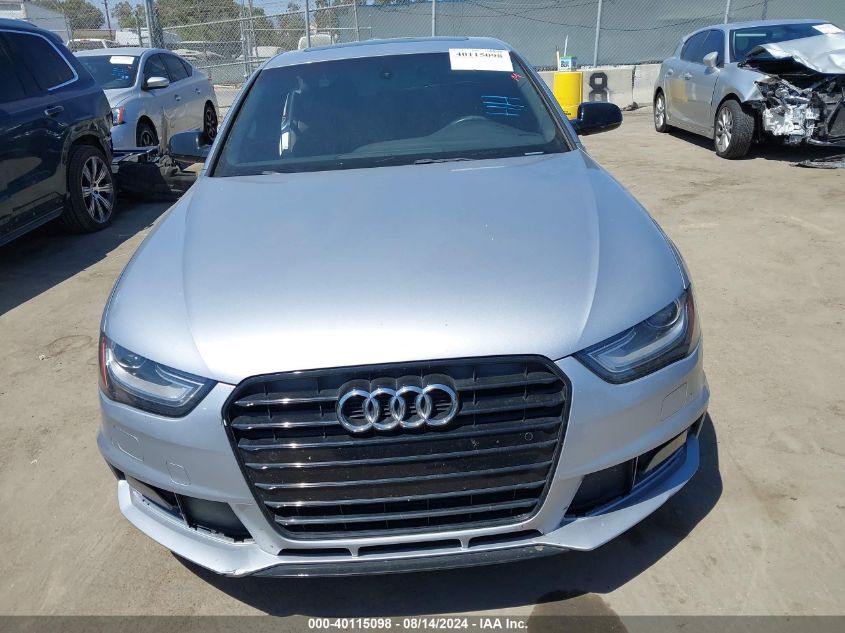 2016 Audi A4 2.0T Premium VIN: WAUFFAFL4GN001064 Lot: 40115098