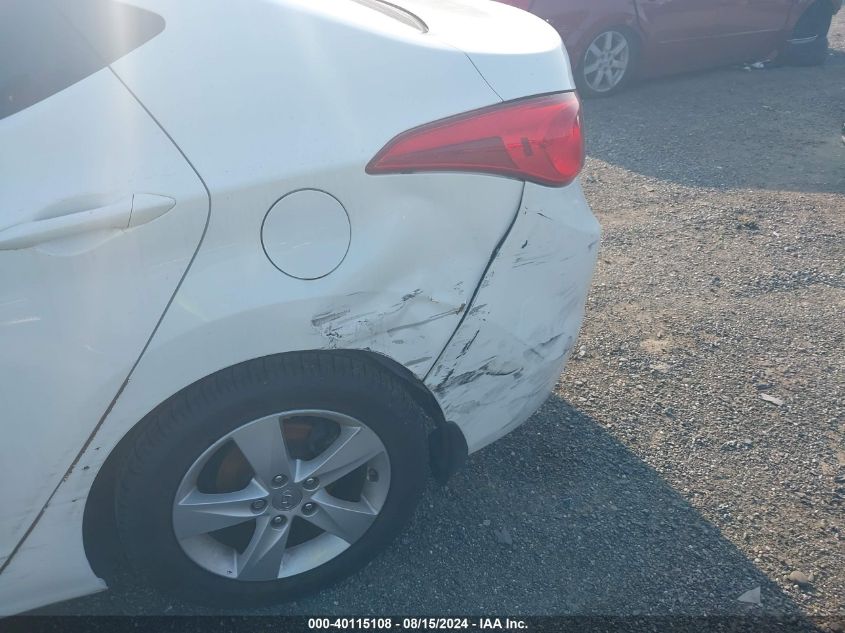 2013 Hyundai Elantra Gls VIN: 5NPDH4AE6DH388033 Lot: 40115108